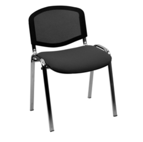 SEDIA ATTESA Dado D5CN NERO senza BRACCIOLI
